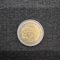 Moneta 2€ fiori finlandesi