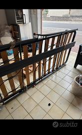 letto in ferro battuto