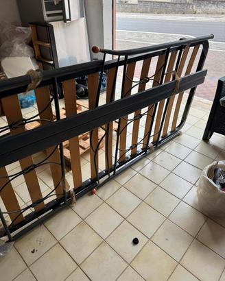 letto in ferro battuto