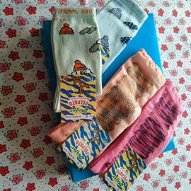 Calzettoni caldo cotone varie fantasie 2/4 anni