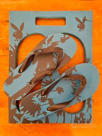 Ciabatte infradito Playboy NUOVE n.39
