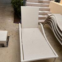 lettini prendisole in rattan sinteti
