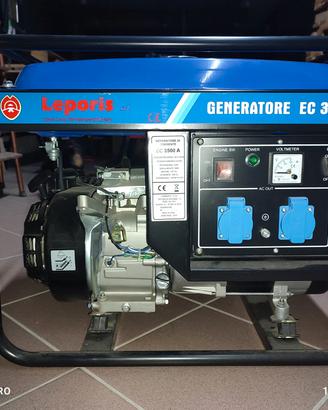 Generatore di corrente Leporis EC3500A come nuovo 