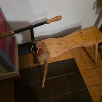 Torchio in bronzo con piastre per pasta