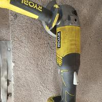 smerigliatrice a batteria Ryobi 18v