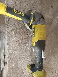 smerigliatrice a batteria Ryobi 18v