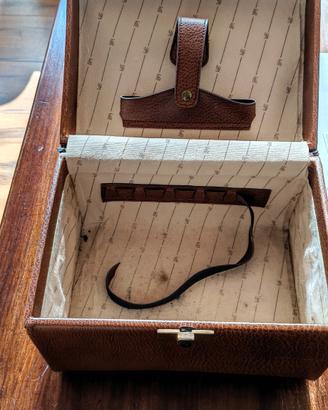 Beauty Case da Viaggio Vintage Rigido