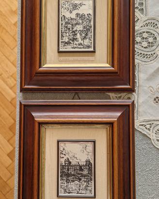 Quadretti Torino Lamina Arg. 800 Wenk Vintage