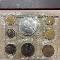 Set monete Rainier III 25° FDC anno con cofanetto