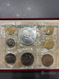 Set monete Rainier III 25° FDC anno con cofanetto