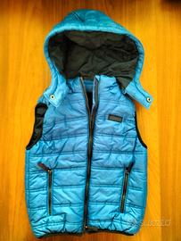 Gilet/piumino senza maniche bimbo 3 e 5 anni