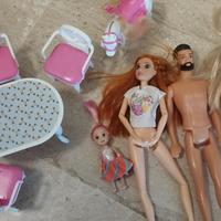 bambole simba + giochini