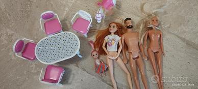 bambole simba + giochini