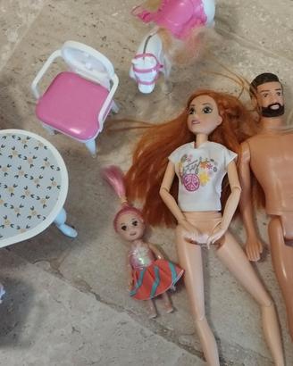 bambole simba + giochini