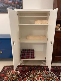 Armadio IKEA bianco cameretta bambini