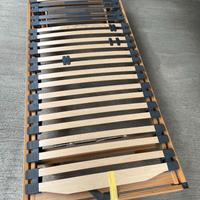 2 Reti a doghe reclinabili in legno (singole)