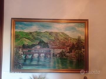 Quadro ponte degli Alpini Bassano del Grappa