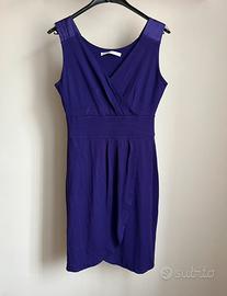 Abito viola estivo D.Exterior Made in Italy donna