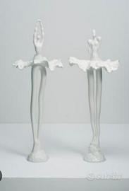 Bertozzi e Casoni coppia balletine in ceramica