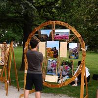 Grande espositore per mostre e manifestazioni 