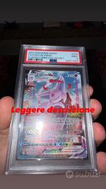 Espeon Vmax 270 PSA 9 Colpo Fusione Ita