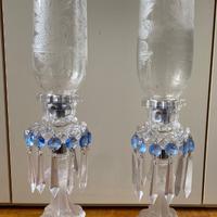 Coppia Candelieri Saint-Louis France “Dauphins”