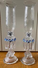 Coppia Candelieri Saint-Louis France “Dauphins”