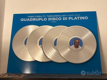 fabri fibra quadruplo disco di platino pamplona