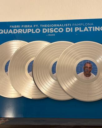 fabri fibra quadruplo disco di platino pamplona