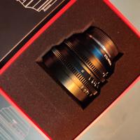 Lente Cinema seven artisan 12mm T2.9 X mount fuji