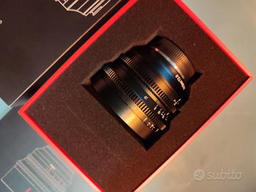 Lente Cinema seven artisan 12mm T2.9 X mount fuji