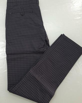 pantalone a quadri blu Sorbino 