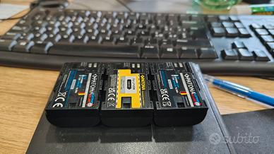 3 batterie lp-e6nh Canon patona