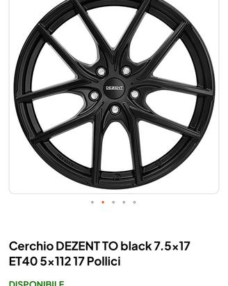 Sc@mbio Cerchi 17 5x112 con gomme 225/45/r17