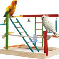 posatoi gioco artigianali per pappagalli 