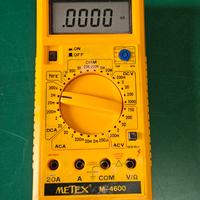 Multimetro digitale metex m-4600 funzionante