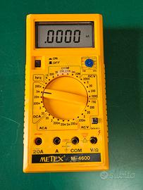 Multimetro digitale metex m-4600 funzionante