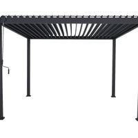 Pergola bioclimatica 3x3 antracite