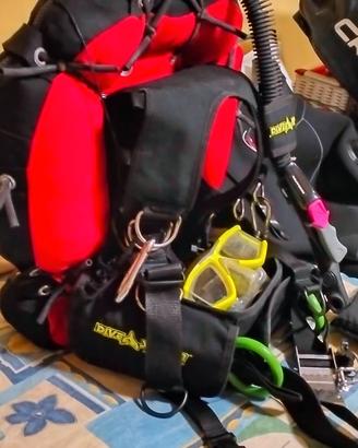 Attrezzatura completa sub