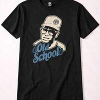 T-shirt Franklin & Marshall nera “old school” M