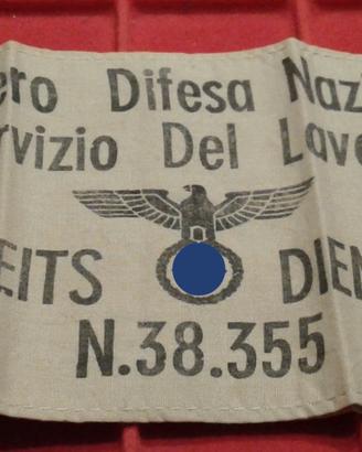 Fascia Da braccio RSI Arbeit Dienst Estrema rarità