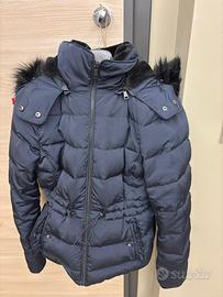 Piumino donna Zara taglia M blue come nuovo!