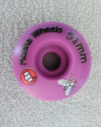 Rotelle Skateboard Moska Wheels 51mm Viola