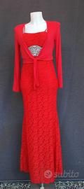 Abito lungo  in pizzo Size S