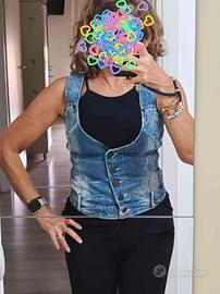 Gilet jeans tag. M