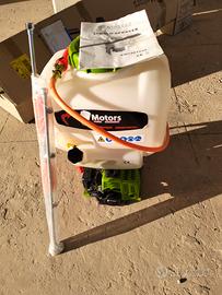 pompa irroratrice a scoppio spalleggiata