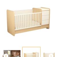 letto culla bambina componibile trasformabile