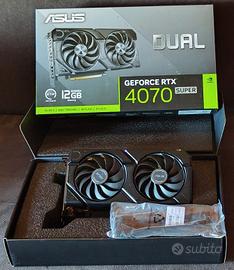 ASUS DUAL NVIDIA GeForce RTX 4070 SUPER 12 GB