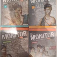 Libri di Latino "Monitor" volumi 1 e 2 + allegati