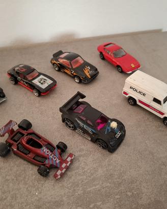 Set 7 macchine modellini Hot Wheels, Maisto, Corgi